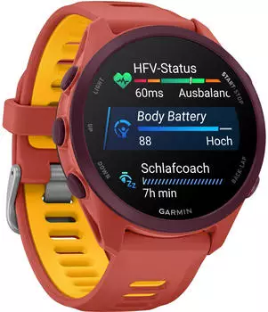 Garmin Forerunner 170 Music Red Pink – AMOLED-Display liefert präzise Trainingsdaten auf einen Blick