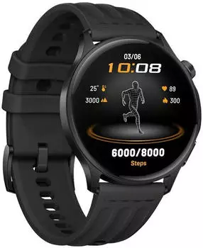 OPPO Watch S Phantom noir – OPPO Watch S Phantom noir mit Multi-Satelliten-Ortung und kontinuierlichem Herzfrequenz-Tracking