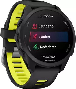 Garmin Forerunner 170 Music schwarz – Umfassende Gesundheitsüberwachung rund um die Uhr
