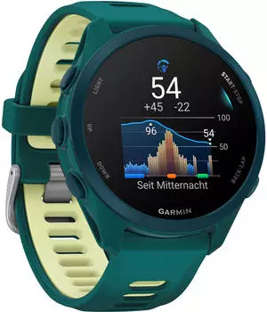 Garmin Forerunner 170 Music Teal Green – Präzises Tracking durch Multi-Satellitensystem und vielseitige Sensoren