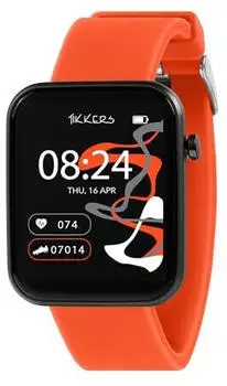 Tikkers Kids Series 13 Orange Silicone Strap