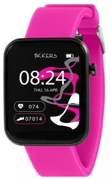 Tikkers Kids Series 13 Pink Silicone Strap