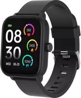 Denver SWG-155B schwarz GPS Smartwatch mit Herzfrequenzmessung und SpO2-Sensor