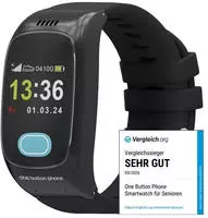 One Button Phone Model 2024 Senioren Smartwatch SOS Notrufuhr GPS...