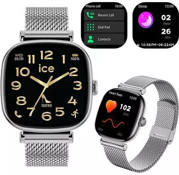 Ice Watch Smart SQ 2.0 1.70 silver milanese (025820)