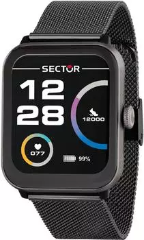 Sector S-08 Smart Smartwatch schwarz (R3251303004)
