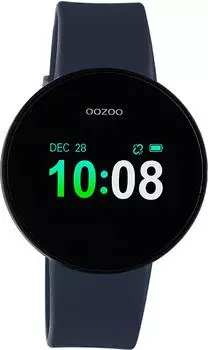 Oozoo Smartwatch Multifunktion Silikon dunkelblau Damen (OQ00208)