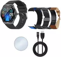 Knauermann PRO 3 (2024) Gesundheitsuhr mit Telefon & Notruffunktion SOS Taste 1 St