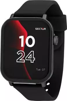 Sector No Limits S-07 Smartwatch Herren, digital, 38mm, schwarz (R3251552001)
