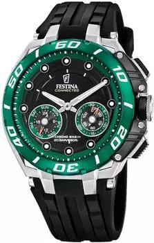 Festina Chrono Bike Connected Herrenuhr, schwarz (F20763/2)