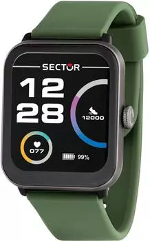 Sector No Limits S-08 Smartwatch Herren, digital, 37mm, Silikon