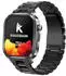 Knauermann Pro 4 Ultra eckig schwarz Titan