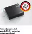 Knauermann PRO 4 Ultra Smartwatch schwarz, eckig, Silikonband (PRO 4 Ultra)