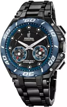 Festina Chrono Bike Connected Herren Chronograph schwarz (F20762/1)