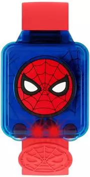 Disney Spider-Man Armbanduhr mit rotem Armband (SPD4753ARG)