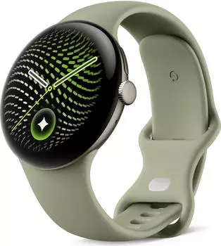 Google Pixel Watch 5 45mm Bluetooth Satin Pyrite/Olive