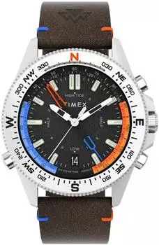 Timex Expedition North Tide-Temp-Compass Analoguhr Herren braun/silber (TW2V64400QY)