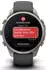 Garmin fenix® 9 Pro 47mm Titan mit Silikon-Armband Graphit/Schwarz LTE