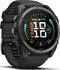 Garmin fenix® 9 51mm Schwarz/Carbongrau DLC Titan mit Silikon-Armband