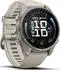 Garmin fenix® 9 43mm Nebelgrau/Titan mit Silikon-Armband