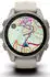 Garmin fenix® 9 43mm Nebelgrau/Titan mit Silikon-Armband