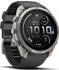 Garmin fenix® 9 Pro 51mm Titan mit Silikon-Armband Graphit/Schwarz LTE
