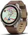 Garmin fenix® 9 Pro 47mm Titan mit Leder-Armband Walnuss LTE
