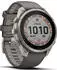 Garmin fenix® 9 Pro Solar 47mm Kieselgrau/Titan mit Silikon-Armband LTE