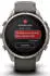 Garmin fenix® 9 Pro Solar 47mm Kieselgrau/Titan mit Silikon-Armband LTE
