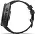 Garmin fenix® 9 Pro 51mm Carbongrau DLC Titan mit Silikon-Armband Schwarz/Kieselgrau LTE