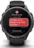 Garmin fenix® 9 Pro 43mm Carbongrau DLC Titan mit Silikon-Armband Schwarz/Kieselgrau LTE