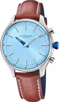Kronaby Sekel S3783 Hybrid Smartwatch braun (S3783/3)