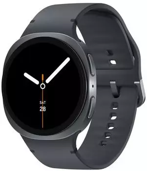 Samsung Galaxy Watch8 Smartwatch Bluetooth dunkelgrau 44mm (SM-L330)