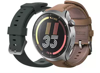 Motorola moto watch ultra Silver