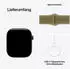 Apple Watch Series 12 GPS 46mm Dark Bronze Aluminum Olive Sport Band S/M