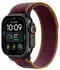 Apple Watch Ultra 4 Titanium Black Trail Loop Burgundy M/L