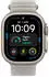 Apple Watch Ultra 4 Titanium Natural Ocean Band Translucent Grey