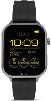 OPS!SMART Call Max AMOLED Smartwatch schwarz/grau (OPSSW-50)