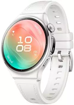 Huawei Watch 6 Smartwatch 42mm Aluminium Komposit-Armband, wei&szlig; (55020KFY)