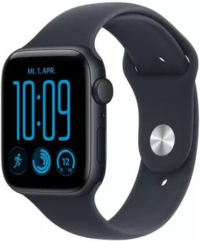 Apple Watch SE 3 Aluminium GPS 44mm mitternacht (MJL94ZR/A)