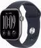 Apple Watch Series 12 (GPS + Cellular) 42mm Aluminium space grau mit Sportarmband S/M navyblau (MJFX4ZR/A)