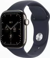 Apple Smartwatch "Watch Series 12 Titanium GPS + Cellular"(42/ 1,65 &Prime;) Watch OS