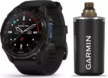 Garmin Descent Mk3i 51mm mit Silikonarmband carbon grey/black & T2 Transceiver Bundle (BNDL-DMK3-51CGDT2)