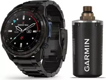 Garmin Descent Mk3i 51mm mit Titanarmband carbon grey & T2 Transceiver Bundle (BNDL-DMK3i-51CGTTDT2)