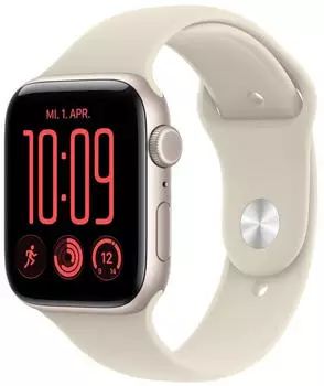 Apple Watch SE 3 Aluminium GPS + Cellular 44mm polarstern (MJLN4ZR/A)