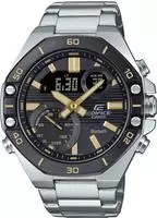 Casio Edifice Herren Silberne Uhr ECB-10DB-1A9EF Silber
