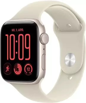 Apple Watch SE 3 Aluminium GPS 44mm Polarstern (MJL54ZR/A)