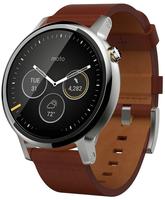 Motorola Moto 360 (2. Gen) 46 mm cognac silber