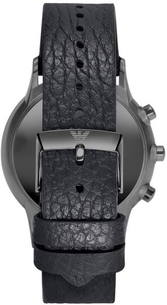 Schrittzähler Eigenschaften & Ausstattung Emporio Armani Connected Leder schwarz (ART3004)