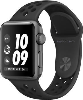 Apple Watch Series 3 Nike+ GPS Space Grau 42mm Anthrazit/Schwarz Sportarmband